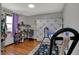 Simple bedroom with window and laminate floors at 1111 Cambridge Dr, Greenwood, IN 46142