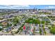 Aerial view showing the property and highlighting its proximity to the city at 1322 Marlowe Ave, Indianapolis, IN 46202
