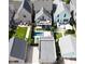 Beautiful aerial view highlighting the home's spacious backyard, pool, and multiple outdoor living spaces at 1322 Marlowe Ave, Indianapolis, IN 46202