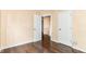 Bedroom with hardwood floors and neutral colors at 15411 Wandering Way, Noblesville, IN 46060