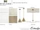 Kitchen selections featuring cabinetry, countertops, flooring, pendants, and backsplash at 1664 Carrollton Rail Dr, Westfield, IN 46074