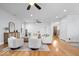 Bright and airy living room with hardwood floors, stylish furniture, and ample natural light at 2448 Broadway St, Indianapolis, IN 46205
