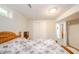 Well-lit bedroom with a comfortable bed and ample closet space at 2900 Helms Rd, Anderson, IN 46016