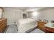 Comfortable bedroom with a cozy bed and neutral decor at 2900 Helms Rd, Anderson, IN 46016