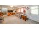 Comfortable living room with neutral tones and ample seating at 2900 Helms Rd, Anderson, IN 46016