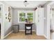 Cozy eat-in area with large window providing natural light at 3400 Debra Dr, Anderson, IN 46012