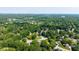 Expansive aerial view of a lush, green neighborhood featuring mature trees and well-maintained homes, offering a serene residential setting at 3479 Sugar Loaf Ct, Carmel, IN 46033
