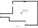 Floor plan showing the layout of the basement at 3479 Sugar Loaf Ct, Carmel, IN 46033