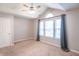Bedroom featuring natural light and a ceiling fan at 3898 Chelsea Ter, Greenwood, IN 46143