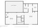 A detailed second-floor floor plan showing bedrooms and bathrooms at 50 Charing Cross Rd, Indianapolis, IN 46217