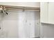 Walk-in closet with built-in shelving and hanging rods for maximum storage at 6210 Mckinley Ct, Indianapolis, IN 46220