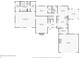 Detailed floor plan showcasing the layout of the home's first floor, including dimensions of rooms at 6210 Mckinley Ct, Indianapolis, IN 46220