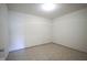 This bedroom has neutral walls and printed carpet that is just waiting for your personal touches at 695 Overcup St, Westfield, IN 46074
