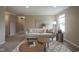 Cozy living room with comfortable seating, natural light, and an inviting atmosphere for relaxation and entertaining at 695 Overcup St, Westfield, IN 46074