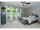 Comfortable main bedroom with large windows offering abundant natural light at 7070 Dean Rd, Indianapolis, IN 46220