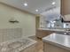 Kitchen featuring modern cabinetry, stainless appliances, and ample counter space at 811 Gazebo Way, Greenwood, IN 46142
