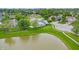 An aerial view of the property, showcasing its location and surrounding neighborhood at 8121 Sand Ridge Cir, Indianapolis, IN 46237