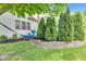 Backyard with hammock and mature landscaping at 8973 Carnation Dr, Noblesville, IN 46060