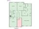 Upstairs floorplan featuring the bedrooms, full bath, and walk-in closet at 8973 Carnation Dr, Noblesville, IN 46060