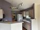 Bright kitchen with natural light, functional layout, and modern sink at 11014 Lake Run Dr, Fishers, IN 46038