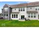 Expansive backyard patio perfect for dining and entertaining at 14350 Ludwell Ct, Fishers, IN 46037