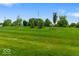 Expansive green lawn and landscape fill the backyard space at 14350 Ludwell Ct, Fishers, IN 46037