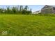 View of the fenced backyard, providing space for outdoor activities at 14350 Ludwell Ct, Fishers, IN 46037