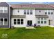 Inviting backyard features patio seating and a grill at 14350 Ludwell Ct, Fishers, IN 46037
