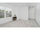 Bedroom showcasing neutral walls, plush carpeting, natural light, and modern decor at 1510 Stonehaven Dr, Westfield, IN 46074
