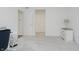 Bright home office with neutral carpet, natural light, and built-in features at 1510 Stonehaven Dr, Westfield, IN 46074