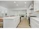 Spacious kitchen with a center island, stainless steel appliances, and an open layout at 1510 Stonehaven Dr, Westfield, IN 46074