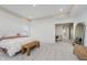 Spacious main bedroom with plush carpet, modern design, and a connecting room at 1510 Stonehaven Dr, Westfield, IN 46074