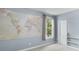 Neutral bedroom features a large map, window, and neutral carpet at 15292 Slateford Rd, Noblesville, IN 46062