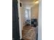 Bedroom doorway shows desk, storage, and cozy decor with natural light at 179 E Pearl St, Greenwood, IN 46143