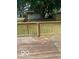 Back deck overlooking fenced backyard at 1820 S M St, Elwood, IN 46036