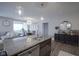 Kitchen island overlooking the living area and dining room at 19144 Goins Blvd, Westfield, IN 46074