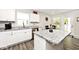 Bright kitchen with granite countertops, stainless steel appliances, and a convenient island at 200 Mission Terrace Dr, Whiteland, IN 46184