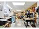 Spacious basement area with storage and visible utilities at 201 Angela Ct, Noblesville, IN 46062