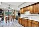 Well-appointed kitchen with stainless steel appliances and a cozy breakfast nook at 201 Angela Ct, Noblesville, IN 46062