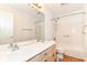 Bathroom featuring a shower and tub combo and a double sink at 3772 Christina Ct, Carmel, IN 46033