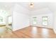 Large main bedroom with vaulted ceilings, wood floors, and large windows that provide ample natural light at 3772 Christina Ct, Carmel, IN 46033