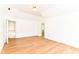 Large main bedroom features wood floors and has easy access to an ensuite bathroom with a large tub at 3772 Christina Ct, Carmel, IN 46033