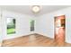 Bright, airy dining room with updated trim and lots of natural light, easily accessible to kitchen at 3772 Christina Ct, Carmel, IN 46033