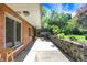 Spacious patio with a grill and access to the backyard at 415 Woodhill Dr, Indianapolis, IN 46227