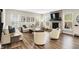 Inviting living room with a stone fireplace, hardwood floors, and stylish decor at 4602 Hayward Way, Westfield, IN 46062