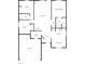Detailed floor plan showcasing the layout of the home's rooms and features at 4825 May Ridge Ln, Indianapolis, IN 46254