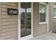 Close up of house number next to the front door at 5473 E 18Th St, Indianapolis, IN 46218