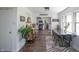 Bright dining room with natural light and views into the spacious kitchen at 5601 Rosslyn Ave, Indianapolis, IN 46220