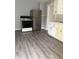 Modern kitchen with updated appliances and stylish cabinets at 701 N Gladstone Ave, Indianapolis, IN 46201