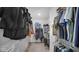 Spacious walk-in closet offering ample storage for clothing and accessories at 7226 Sayers Rd, Indianapolis, IN 46259
